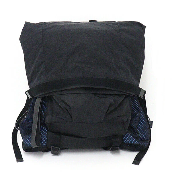 Bottega Veneta Backpack Rucksack Nylon 571596 Black Blue Hware