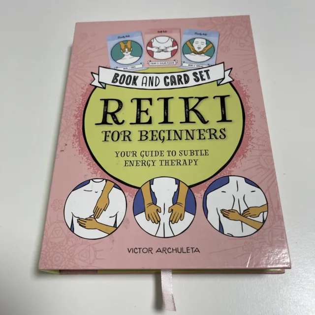 Press Here! Reiki for Beginners Book and Card Set: Your Guide to Subtle Energy