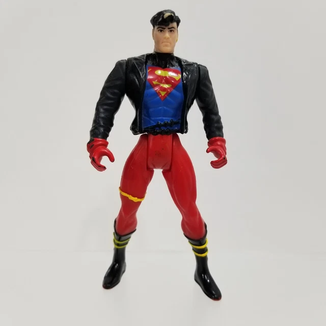 Kenner: DC Comics Superman Man of Steel - Superboy Figure - Vintage 1995