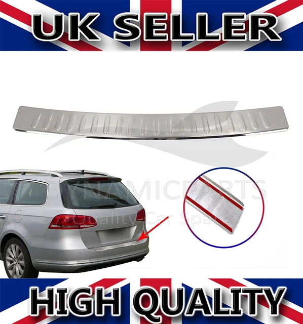 FOR VW PASSAT B8 B8.5 Estate Chrome Rear Bumper Protector S.steel 2014