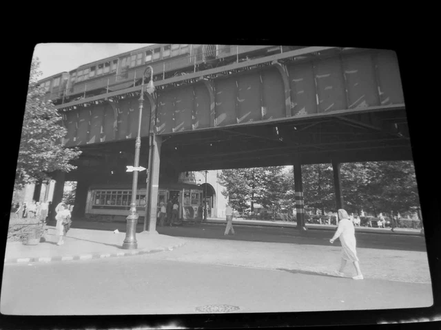 Great ORIG 1946 TARS Subway New York City NYC Trolley 2"x3" Photo Negative Bronx