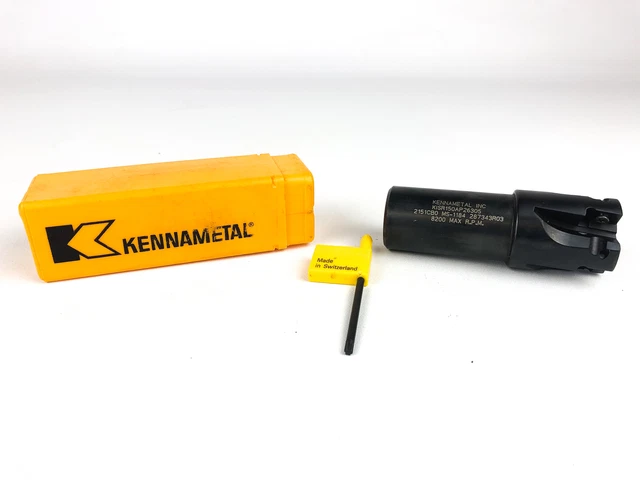 Kennametal Indexable End Mill 287343R03 KISR-1.50-AP2.63-0-5 2151CB0 1032397