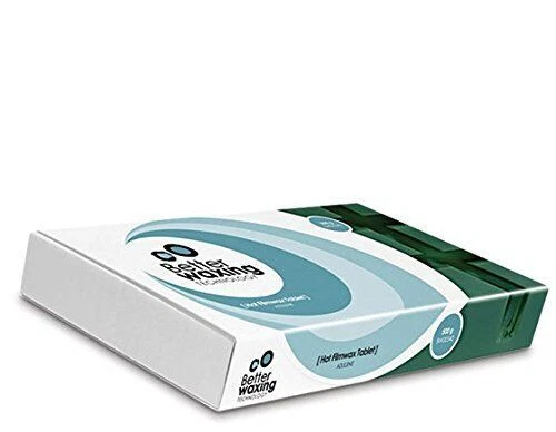 Better Waxing Technology Épilation Cire Azulène Vert Filmwax Tablette 500g