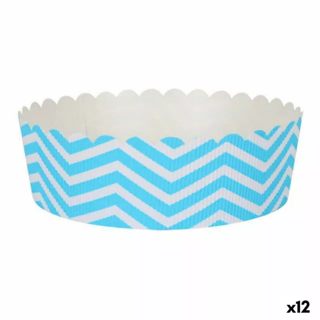 Molde para Repostería Quttin Azul 5 Piezas 18 x 6 cm [12 Unidades]