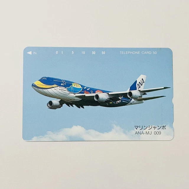 Instant Decision   Aviation All Nippon Airways ANA Marine Jumbo Phone Card U