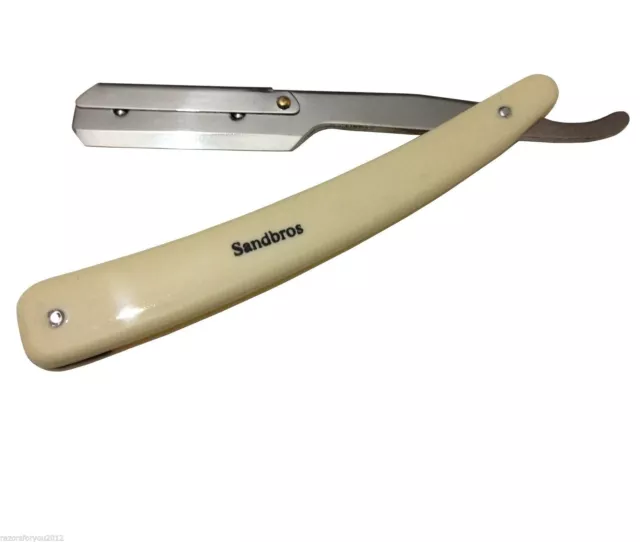 BARBER SALON STRAIGHT CUT THROAT SHAVING RAZOR RASOIRS RASOI NAVALHA Off-white