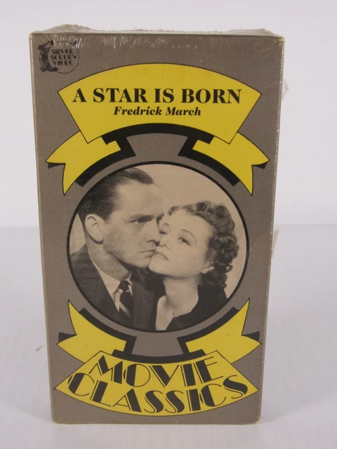 A STAR IS Born (VHS-1937) Janet Gaynor, Fredric March, VHS BRAND NEW