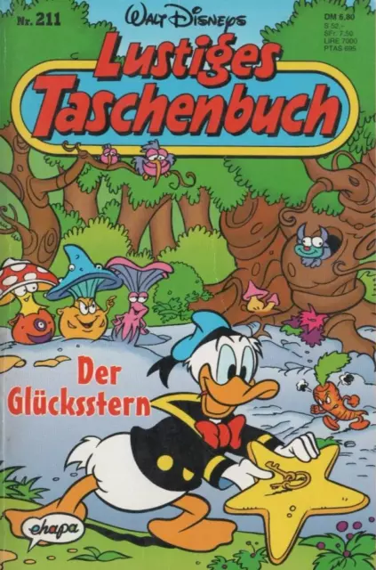 Walt Disneys LUSTIGES TASCHENBUCH *Der Glücksstern* Nr. 211 von 1995 ERSTAUFLAGE