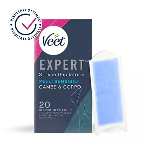 Veet Strisce corpo pelli sensibili x20