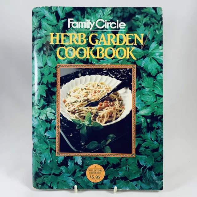 Herb Garden Cookbook Recipes Australian Family Circle Softcover 1980s