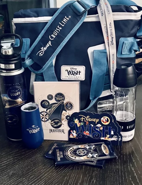 Disney Cruise Line Wish Inaugural Sailing Gifts - LE LOT