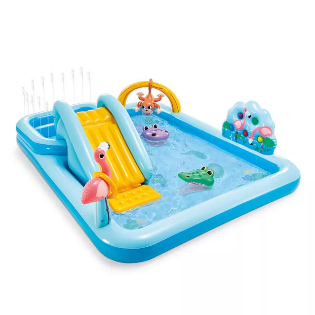 Piscina per Bambini Intex 57161 Jungle Adventure Play Center