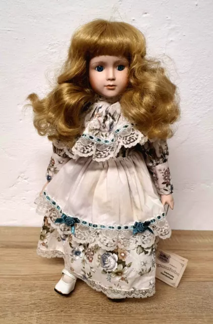 Artist Doll Porcelain Doll Gilde Crafts 42 cm Collector Rarity Vintage