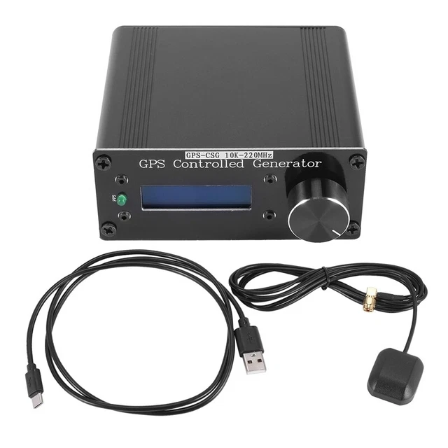 10KH-220MHz GPS Controlled Generator GPS Taming Reference Signal Source GPS F1V8