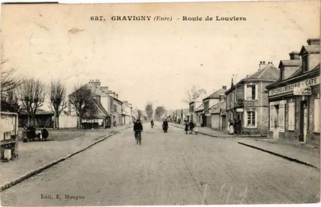 CPA Gravigny - Route de LOUVIERS (181636)