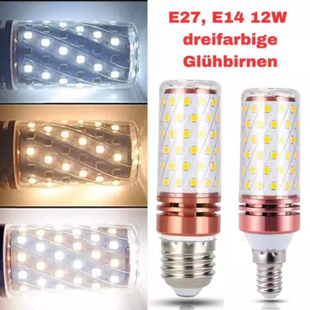 LED Maislampe Glühbirne E27 E14 Warmweiß Kaltweiß Neutralweiß 5730 SMD Lampe