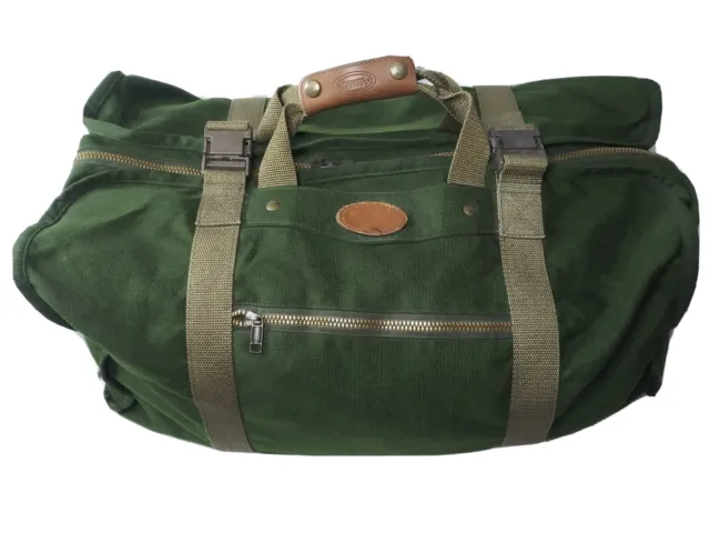 Dakota Duffle Bag CarryOn Bag Weekender Duffel Canvas & Leather Bag Large