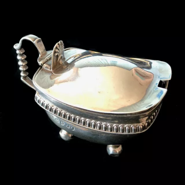 1789 Antique George III Sterling Silver Sugar Bowl London England, hallmarked