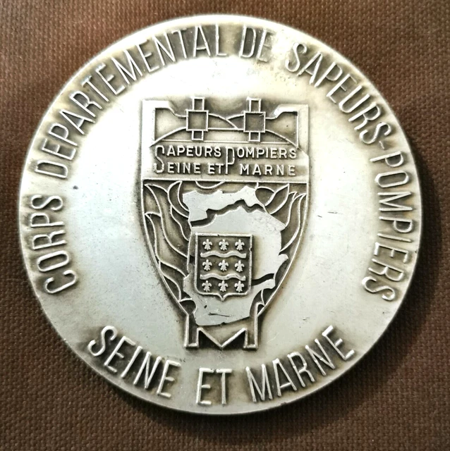 MÉDAILLE UNION DÉPARTEMENTALE DES SAPEURS-POMPIERS DE L'OISE. (1215
