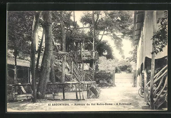 CPA Argenteuil, Hamlet of Val Notre-Dam, A Robinson