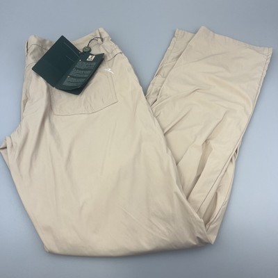 AQUASCUTUM golf donna misto bianco cotone leggero Pantaloni 32" x 30" 14 UK 