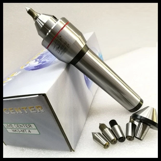 Morse Kegel #4 NEW Z LIVE CENTER 7-7/8" MT4 BULL NOSE LIVE CENTER MORSE TAPER #4 FOR LATHE Live Center Für Drehmaschine