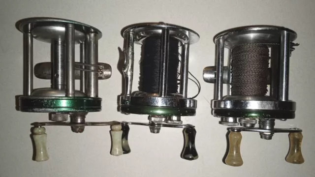 VINTAGE FISHING REEL Lot Of 3 For Parts. E $13.99 - PicClick