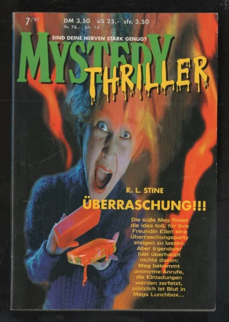 Überraschung – R. L. Stine  Mystery Thriller Band 19  Cora mit Inhaltsangabe