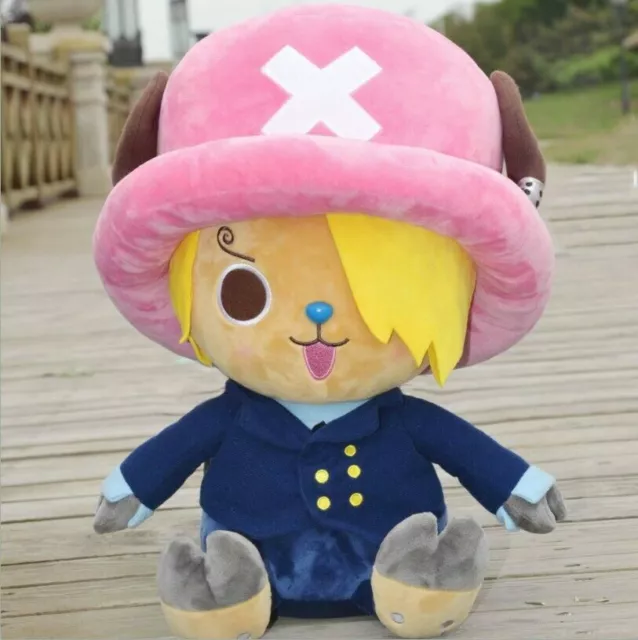 Nuevo UNA PIEZA Sanji Chopper Juguete de Peluche Muñeca Rosa Almohada de Relleno Niños Favor Anime