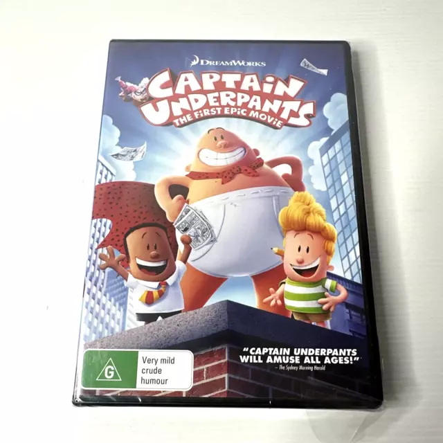 Captain Underpants (DVD, 2017)