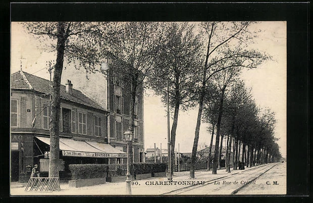 CPA Charentonneau, la Rue du Créteil