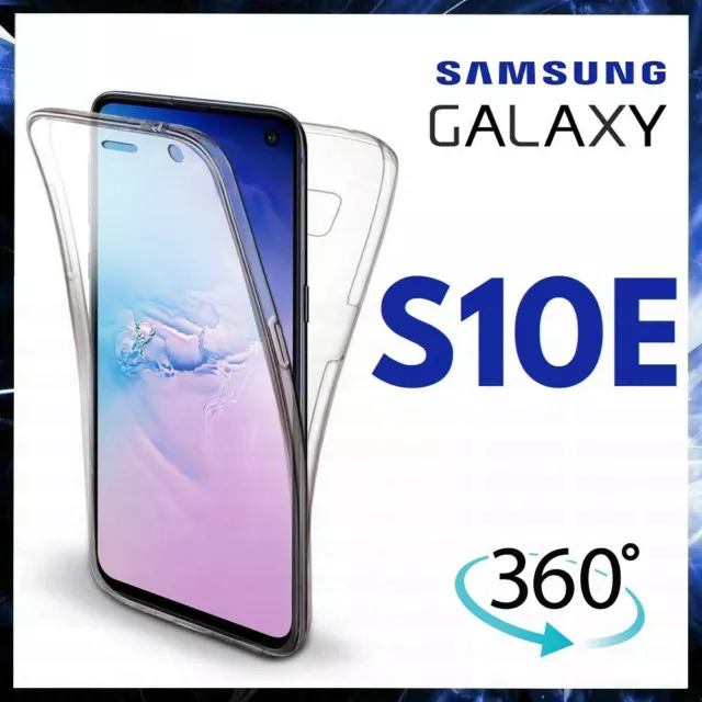 COQUE INTEGRALE Pour SAMSUNG GALAXY S10e PROTECTION SILICONE GEL ETUI HOUSSE 360