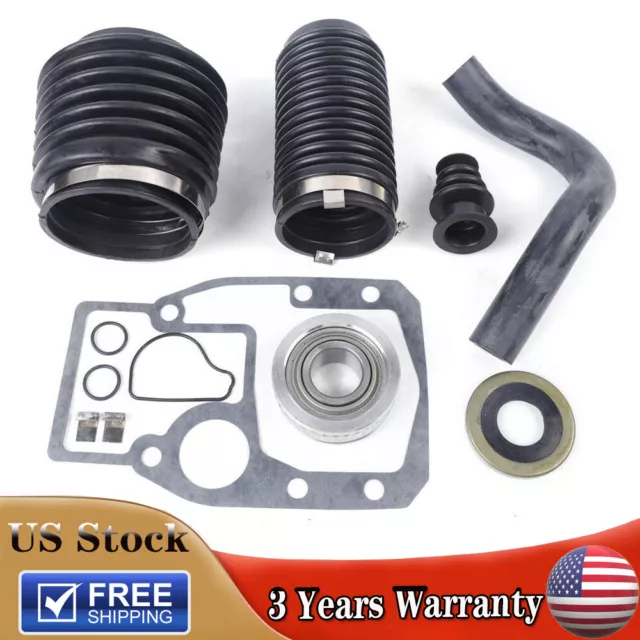 Transom Service Kit Gimbal Bellows +Clamp Seal For Volvo Penta SX drives 3854127