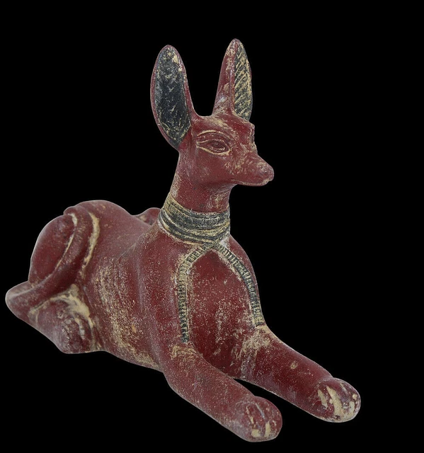 RARE ANCIENT EGYPTIAN ANTIQUE ANUBIS Set Pharaonic Statue Stone (EGYCOM ...