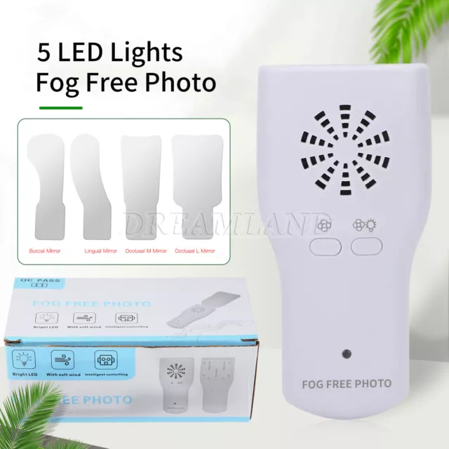 doctorseyes Dentalspiegel LED intraorale Fotospiegel 4 Stück Mirror Fogfree