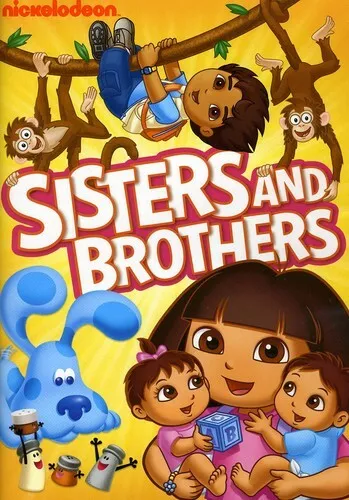 Nick Jr Favorites: Sisters & Brothers Dora The Explorer DVD Very Good Free Ship