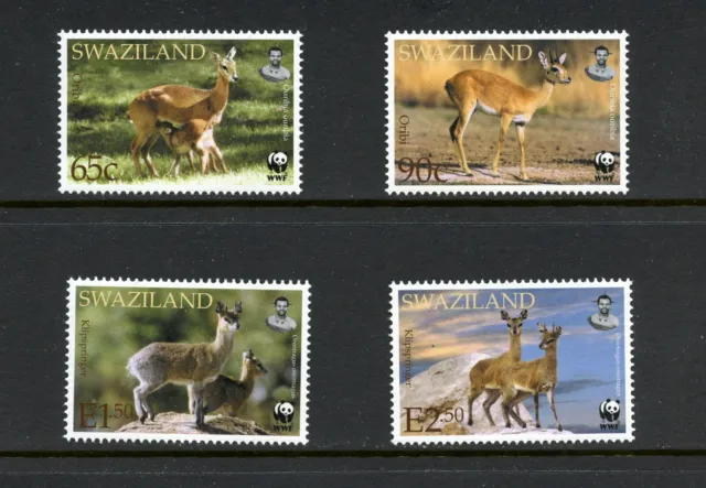 R2861   Swaziland   2001   fauna   wild animals   4v.   MNH