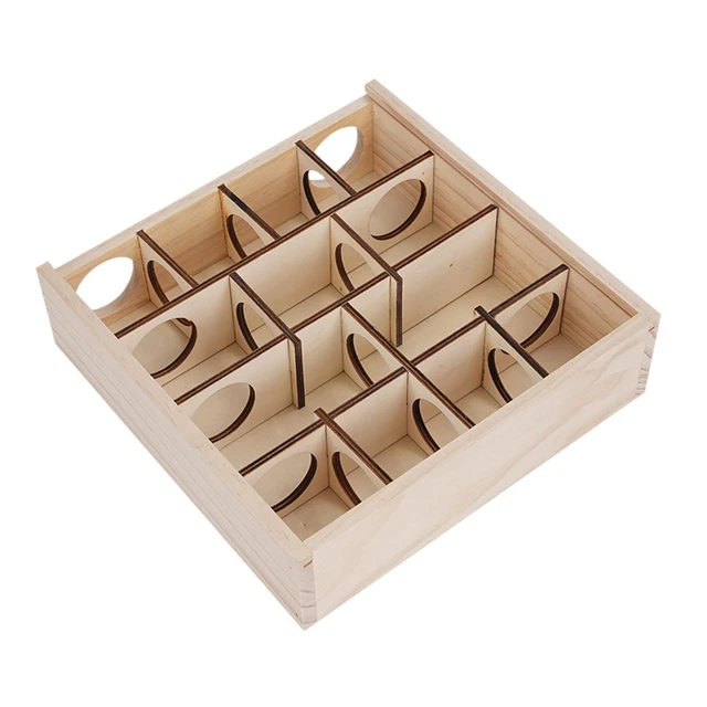 Hamsterhaus-Spielzeug, Heimtierbedarf, Holzlabyrinth für kleine Rennmäuse,