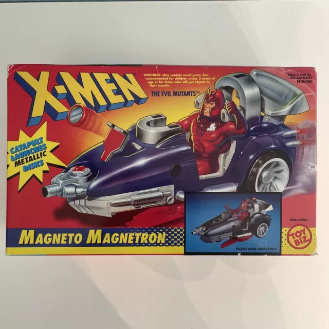 X-men Magneto Magnetron #4961 The Evil Mutants Toy Biz 1994 Marvel Vehicle