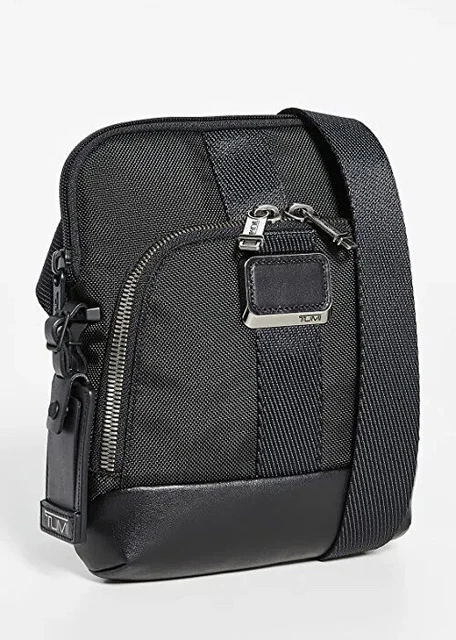 Tumi Alpha Bravo Barksdale Black Crossbody Bag NWT
