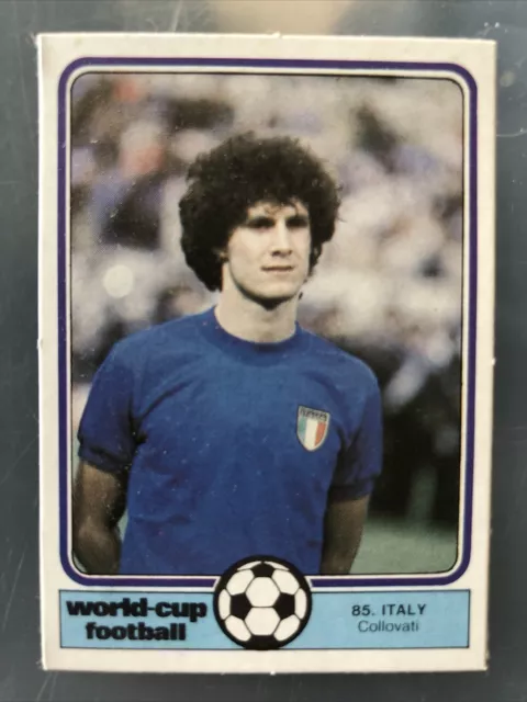 COLLOVATI - ITALY - MONTY GUM CARD - World Cup 1982 - SCARCE