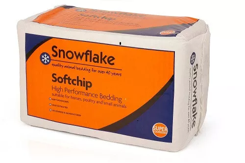 Snowflake Softchip High Performance Bedding, Shavings, Wood chip Approx. 20 kg