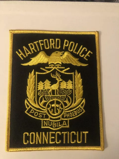 Connecticut  Police  -  Hartford Police CT  Police Patch