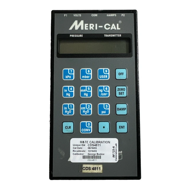 Meriam B900615-00004 AC Charger for the Meri Cal LP/DP Series