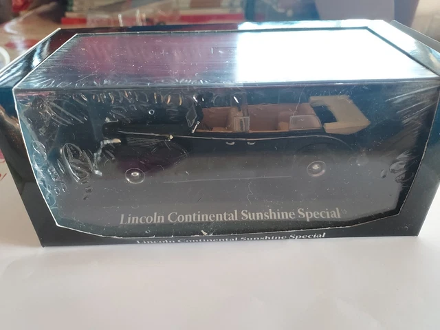 Mô hình xe ô tô 1939 Lincoln - Sunshine Special Black 1:24 Yat Ming