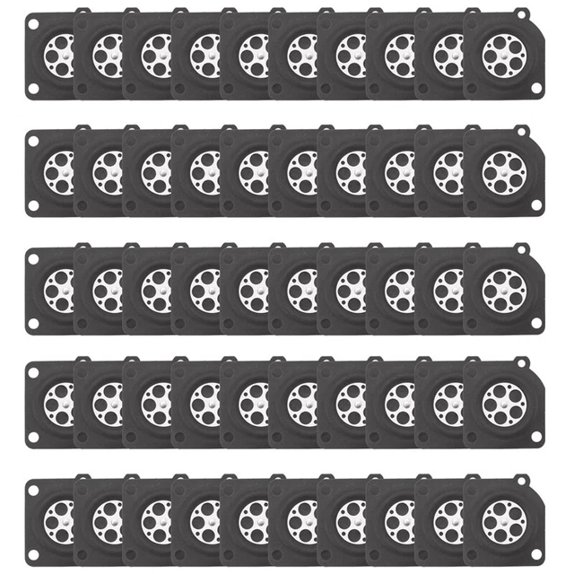 50 PièCes A015006 Carburateur Diaphragme pour ZAMA C1-M2B C1S-E1 C1S-E2 C1S8589