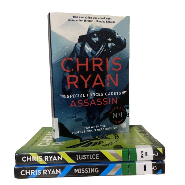 SPECIAL FORCES CADETS x by Chris Ryan 2 Missing, 3 Justice, 6