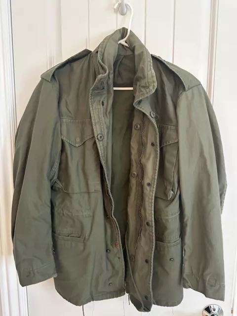 Vintage Men’s Field Jacket OG-107 Size X-small Regular Cold Weather