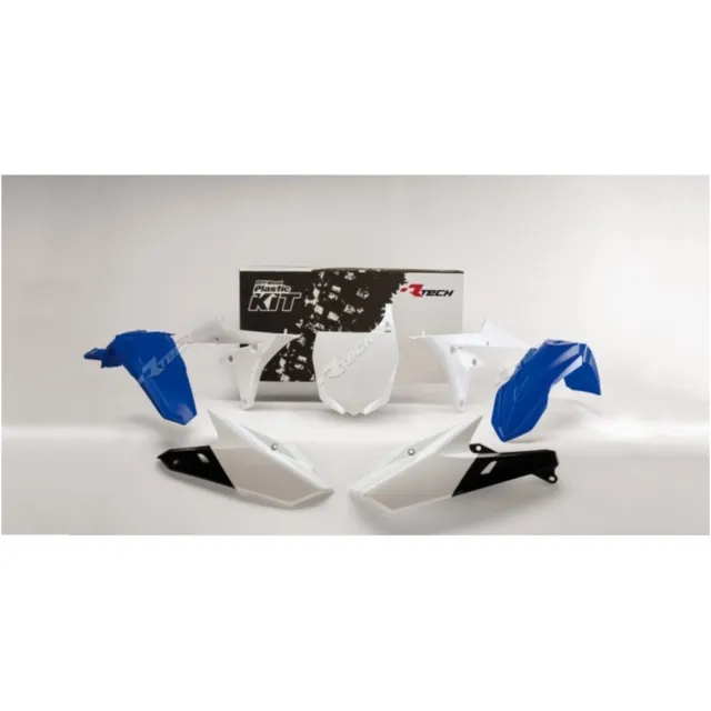 Kunststoff-Kit Originalfarbe weiß/blau Yam. YZ250/450F RACETECH R-KITYZF-BL0-5