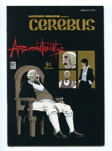 Cerebus The Aardvark #62 - Flaming Carrot Back-Up Signed By Bob Burden - 1984